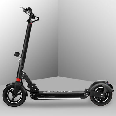 গুণ  10 Inch Pneumatic Tire Folding Motorized Scooter , Personal Electric Scooter কারখানা