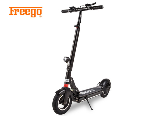 কালো 48V 8AH 500W লিথিয়াম ব্যাটারি চালিত স্কুটার 120KG সর্বোচ্চ লোড স্ট্যান্ড