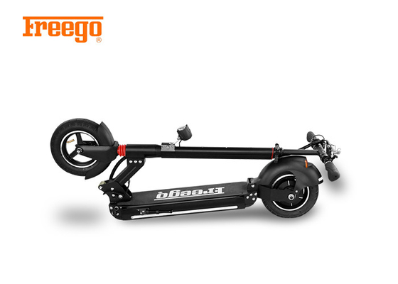 কালো 48V 8AH 500W লিথিয়াম ব্যাটারি চালিত স্কুটার 120KG সর্বোচ্চ লোড স্ট্যান্ড
