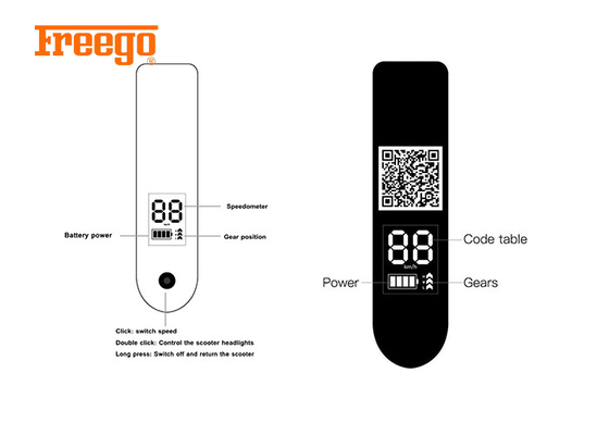 2g 3g 4g IOT মডিউল অ্যাপ নিয়ন্ত্রিত সহ 350W অ্যাডাল্ট স্কুটার পার্টস