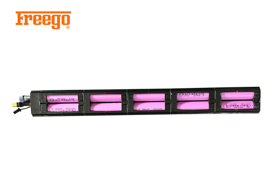 কালো বৈদ্যুতিক স্কুটার খুচরা যন্ত্রাংশ 500w 36v লিথিয়াম আয়ন ব্যাটারি প্যাক