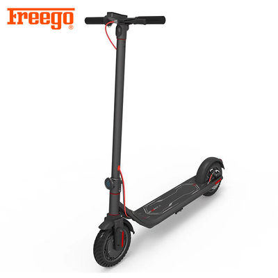 শক্তিশালী 8.5 ইঞ্চি 350W বৈদ্যুতিক কিক স্কুটার প্রাপ্তবয়স্কদের জন্য 2 চাকার ব্যাটারি চালিত